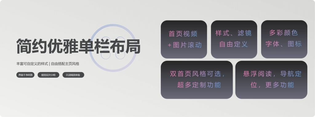 国人优秀WordPress优雅简洁单栏社交主题inspire(持续更新优化)